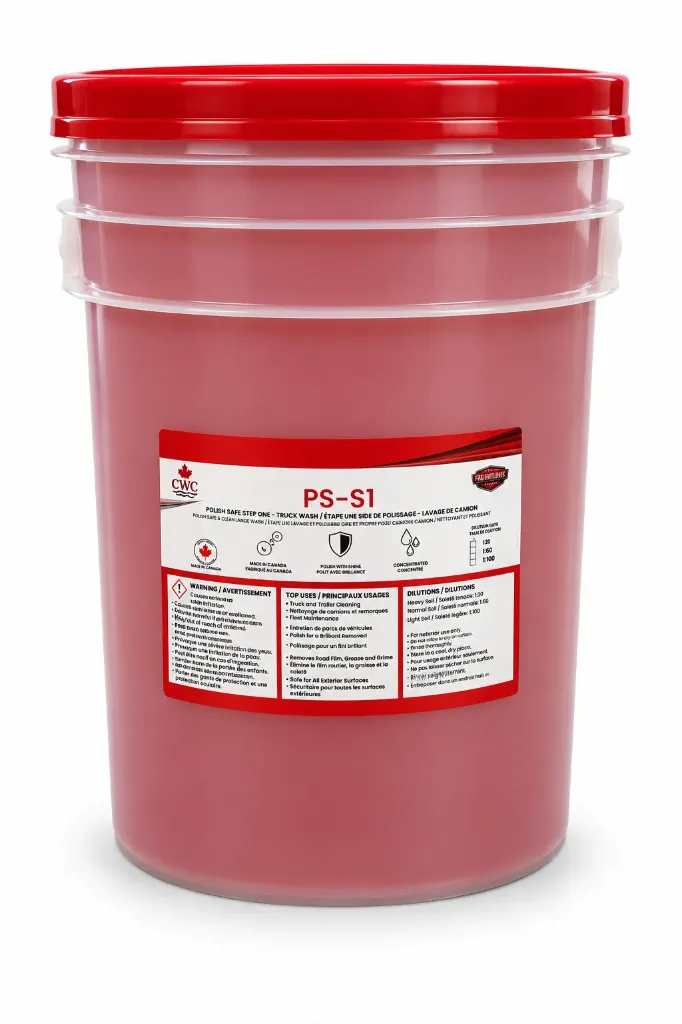 [315P] 20L - PS-S1 Polish Safe Step One – Fleet Safe Inorganic Film Remover