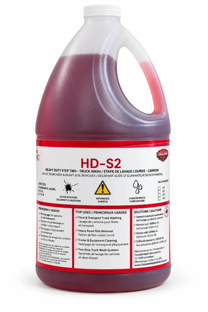 [316c] 4L - HD-S2 Heavy Duty Step Two – Industrial Alkaline Organic Soil & Grease Remover