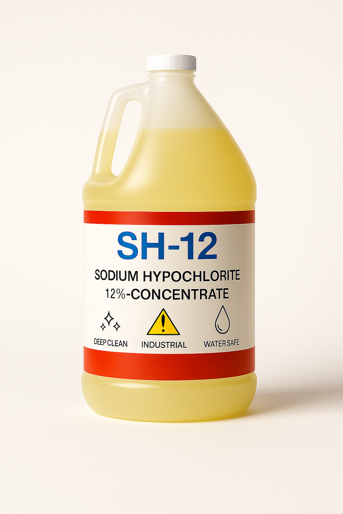 4L - SH-12 Sodium Hypochlorite 12% – Professional Soft Wash Solution