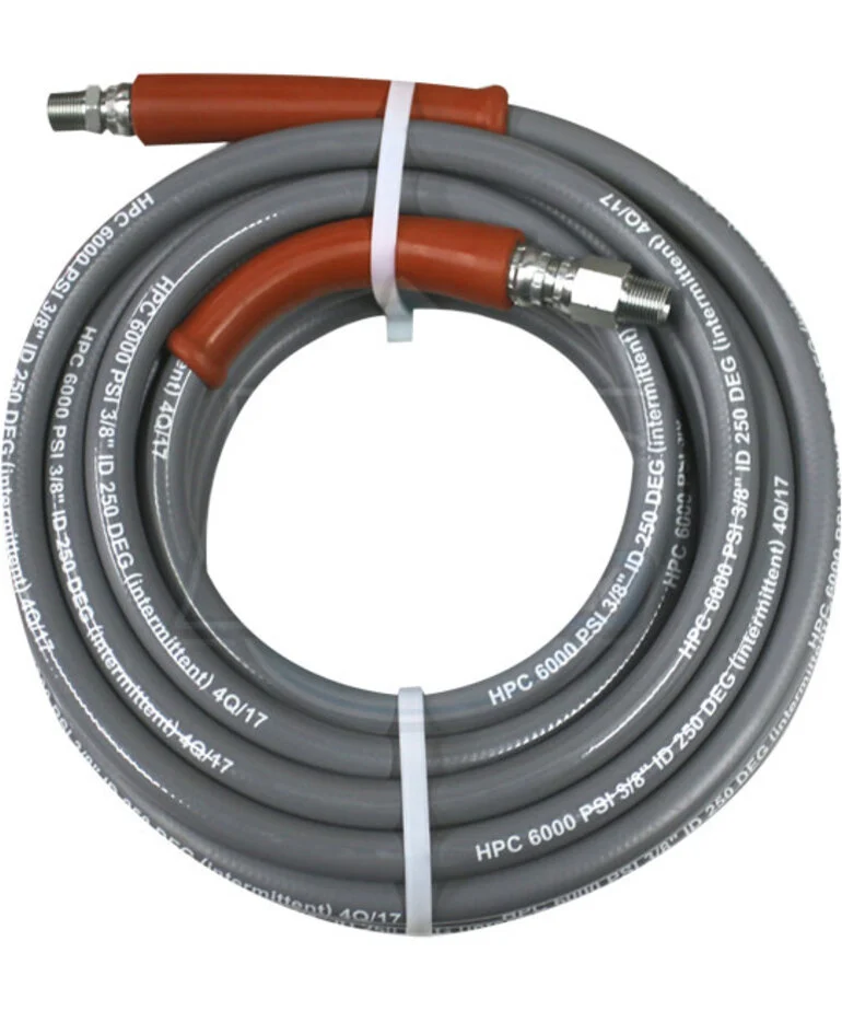 [6963] (40)HPC SMOOTH 6000 GRAY 3/8"x100' 250 DEG F INTER