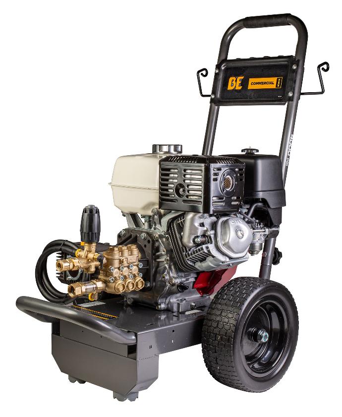 [B4013HECS] 4,000 PSI - 4.0 GPM Gas Pressure Washer with Honda GX390 Electric Start Engine and Comet Triplex Pump