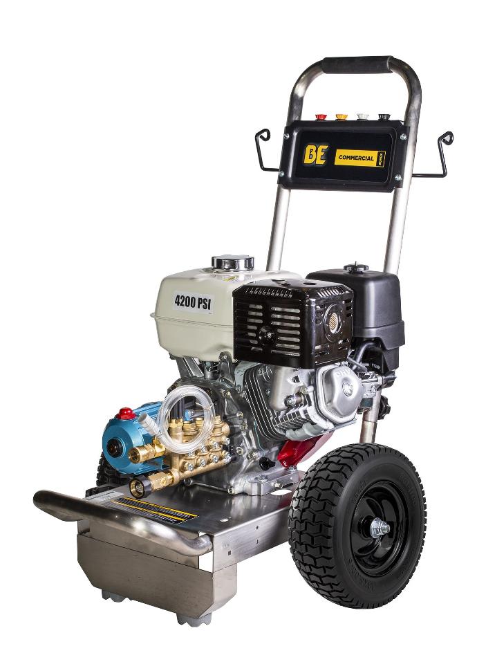 [B4213HSJ] 4,200 PSI - 3.9 GPM Gas Pressure Washer with Honda GX390 Engine and CAT Triplex Pump [B4213HSJ]