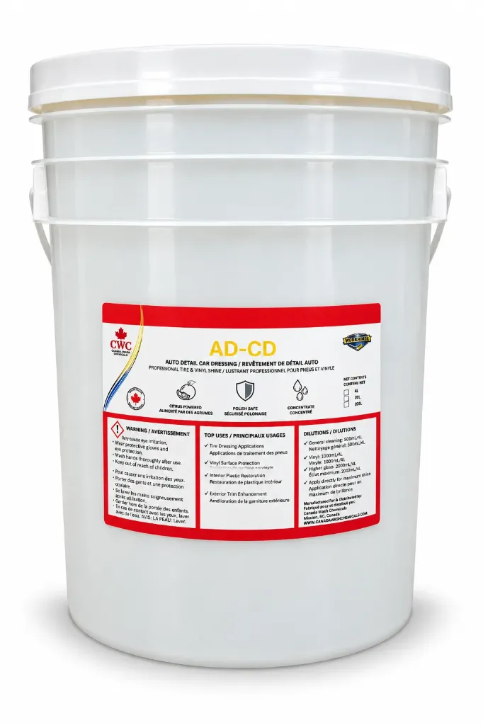 20L - AD-CD Auto Detail – Car Dressing | Interior & Exterior Trim Restorer