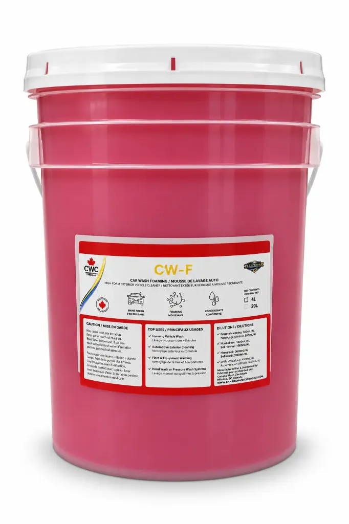 [300P] 20L - CW-F Car Wash Foaming – High-Foam Vehicle & Fleet Cleaning Detergent