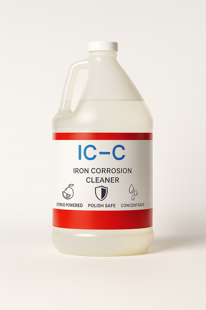4L - IC-C Iron & Corrosion Cleaner – Rust Remover & Iron Deposit Lifter