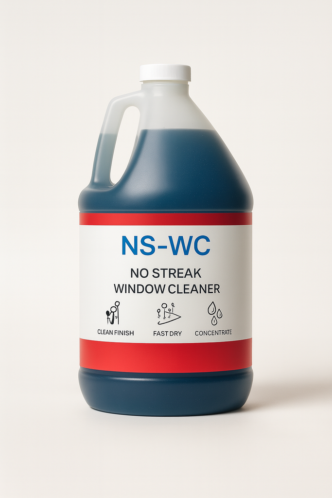 [913AC] 4L - NS-WC No Streak Window Clean – Professional Glass & Surface Cleaner
