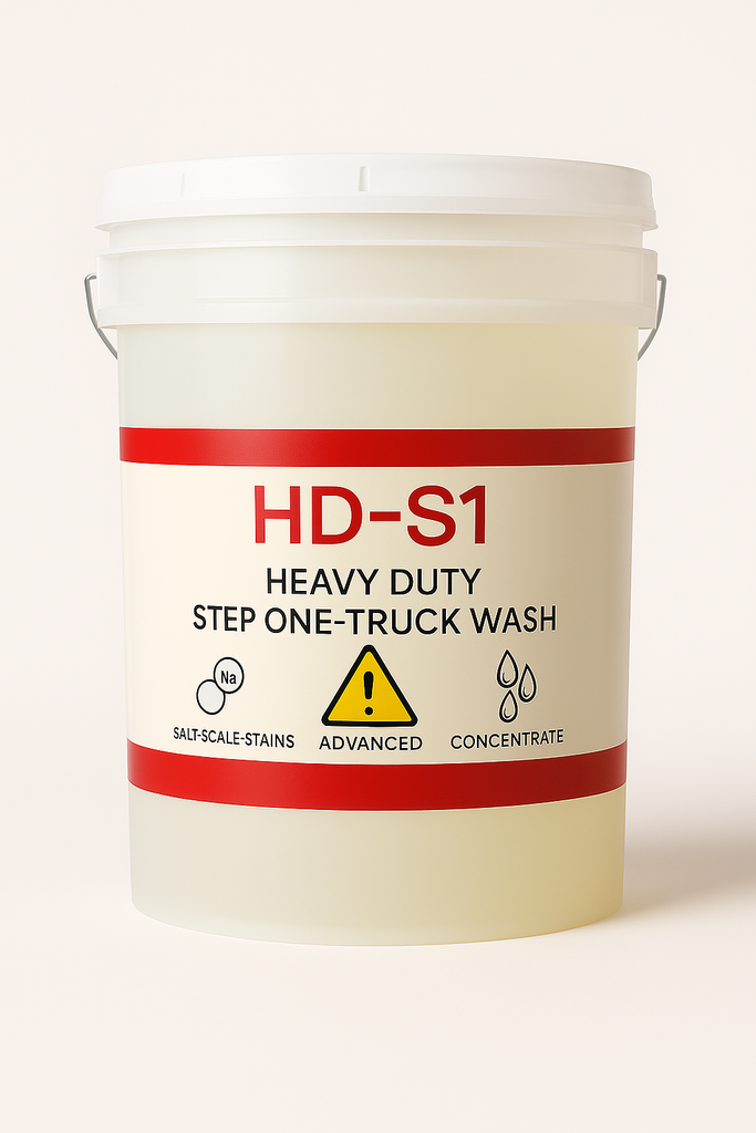 [THACIDCLEANER13] 20L - HD-S1 Heavy Duty Step One – Industrial Acid Pre-Soak & Inorganic Soil Remover