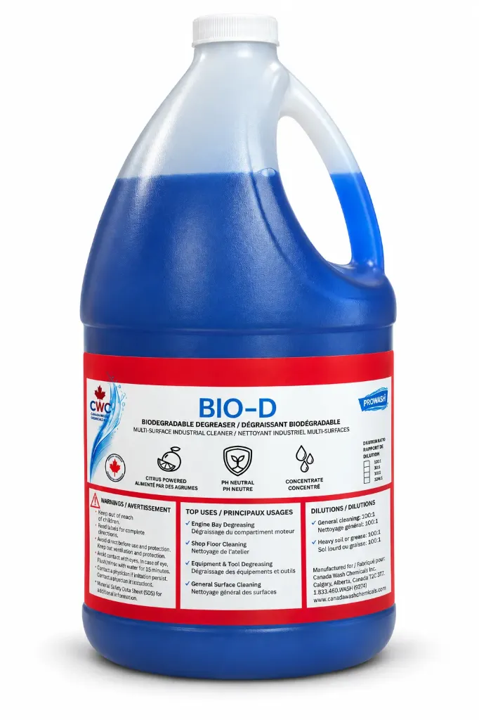 [583c] 4L - BIO-D Biodegradable Degreaser – PH Neutral Orange Extract Cleaner