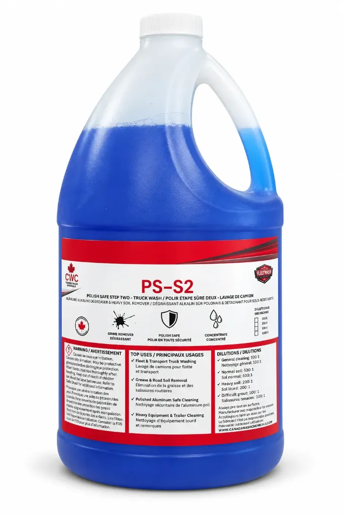 [504C] 4L - PS-S2 Polish Safe Step Two – Safe Organic Soil & Road Grime Remover