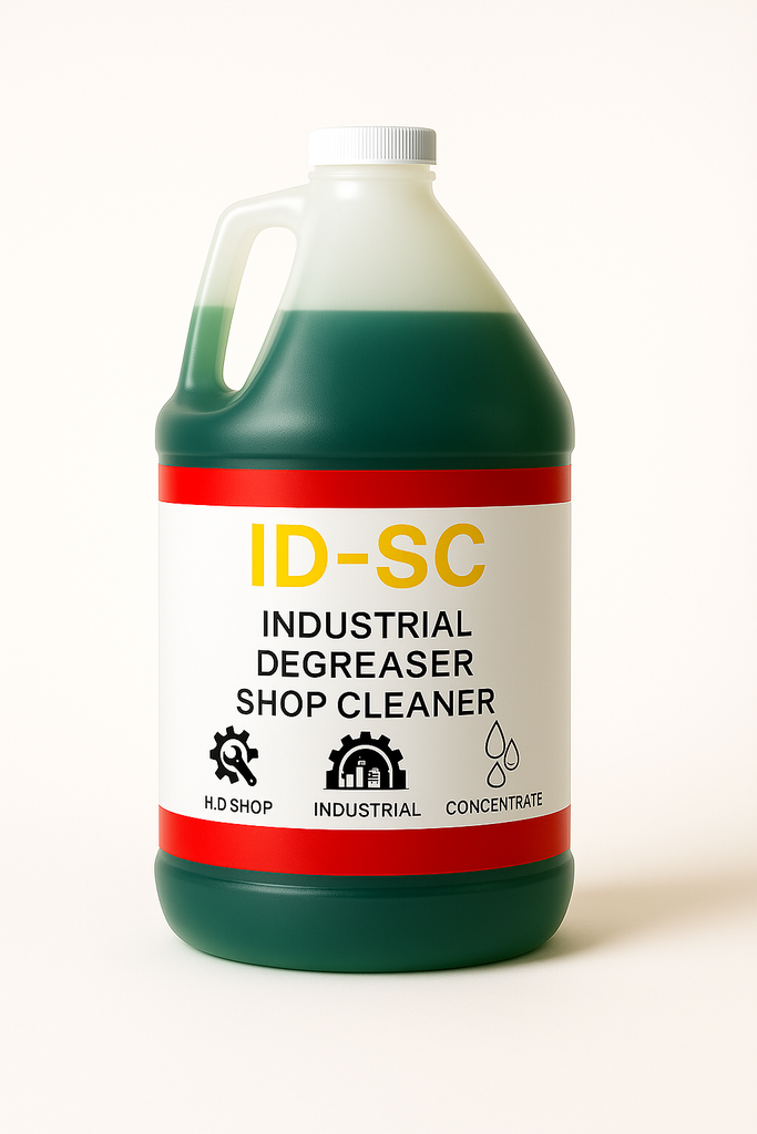 4L - ID-SC Industrial Degreaser & Shop Cleaner High-pH Heavy Grease Remover
